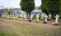 Ceremonie d hommage aux morts